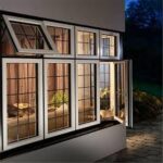 Aluminium Swing Glass Window